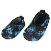 Barerun Water Shoes Baby Boys Girls Quick Dry Swim Barefoot Beach Pool Non-Slip Shoes Aqua Socks Black 0-6 Months